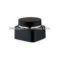 30g 50g black square plastic PP jar